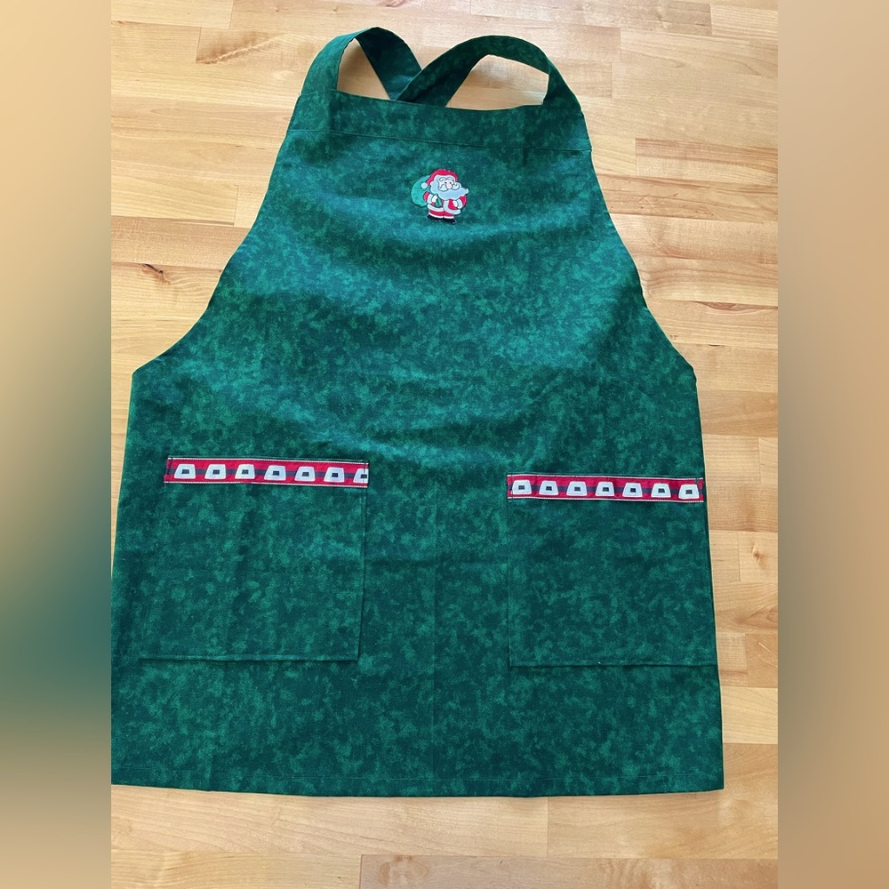 Handmade Christmas apron